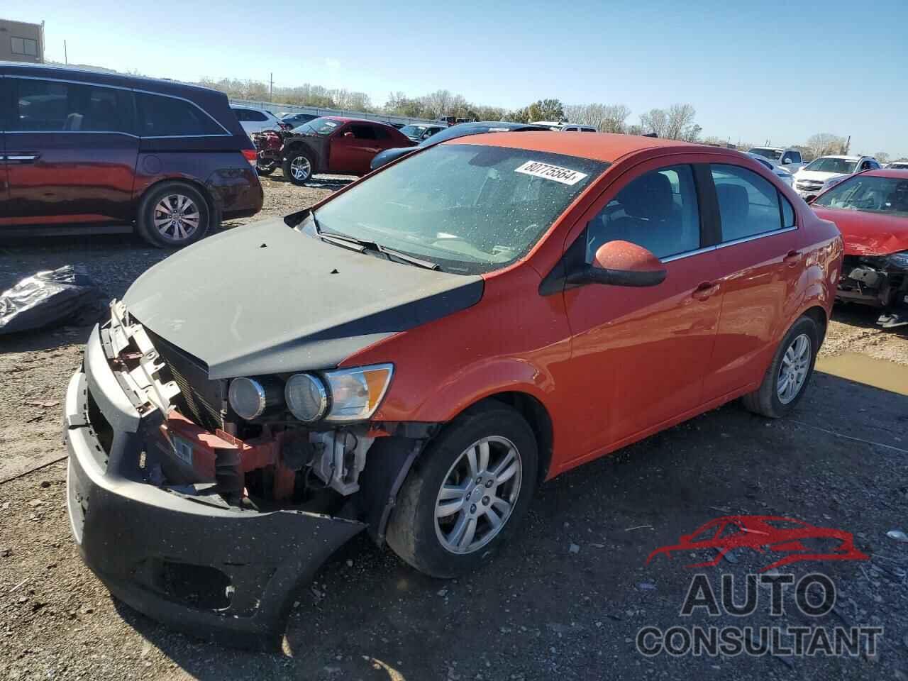 CHEVROLET SONIC 2012 - 1G1JC5SB6C4224483
