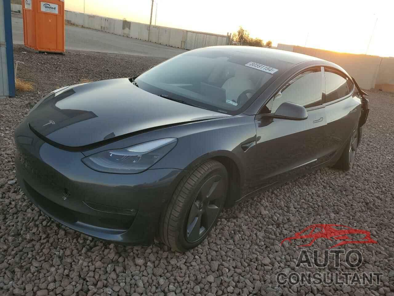 TESLA MODEL 3 2022 - 5YJ3E1EB8NF316320