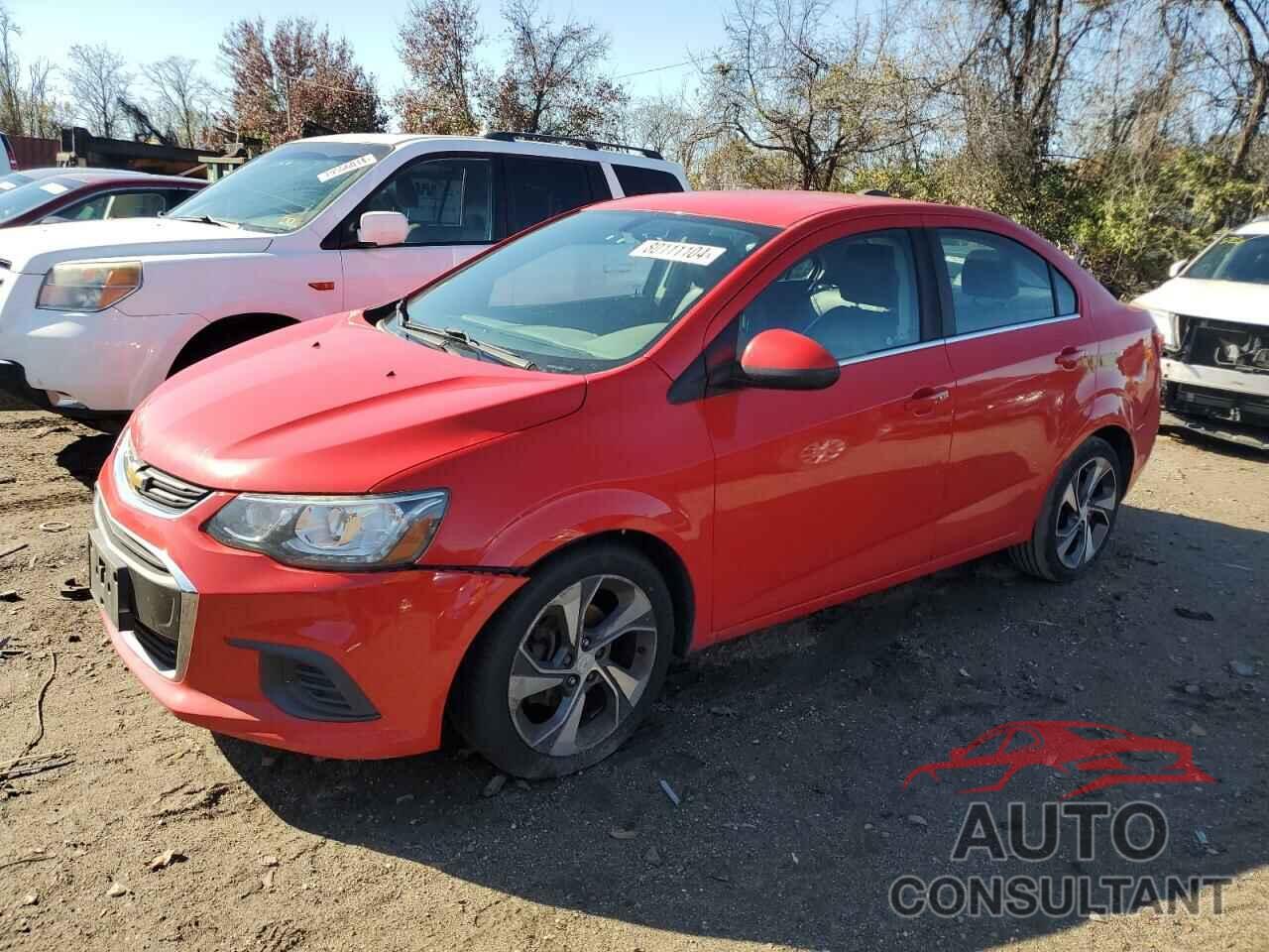 CHEVROLET SONIC 2017 - 1G1JF5SB5H4113597