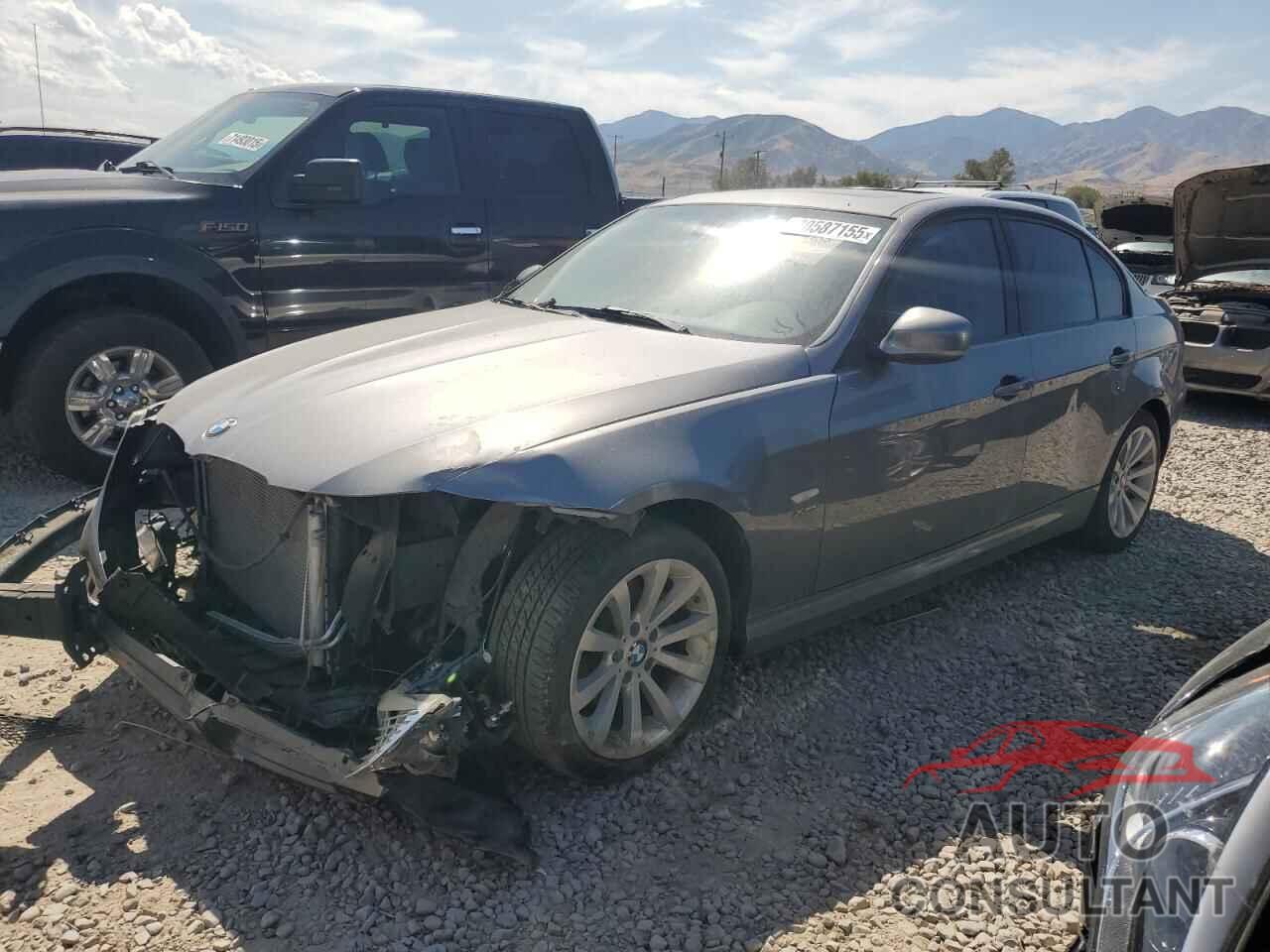 BMW 3 SERIES 2011 - WBAPK7C54BF087181