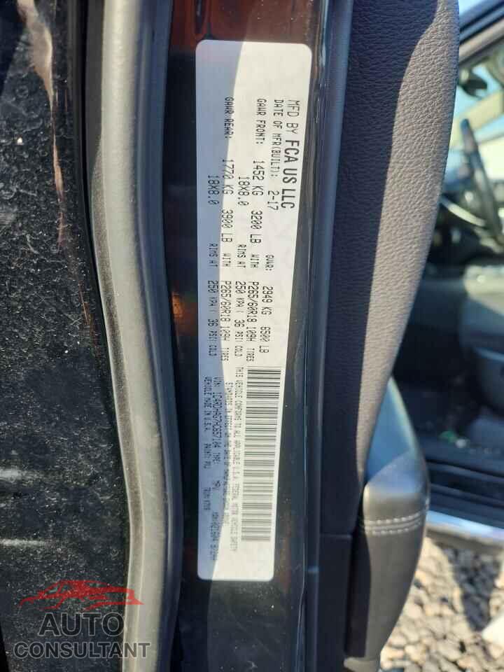 DODGE DURANGO 2017 - 1C4RDHAG7HC657104