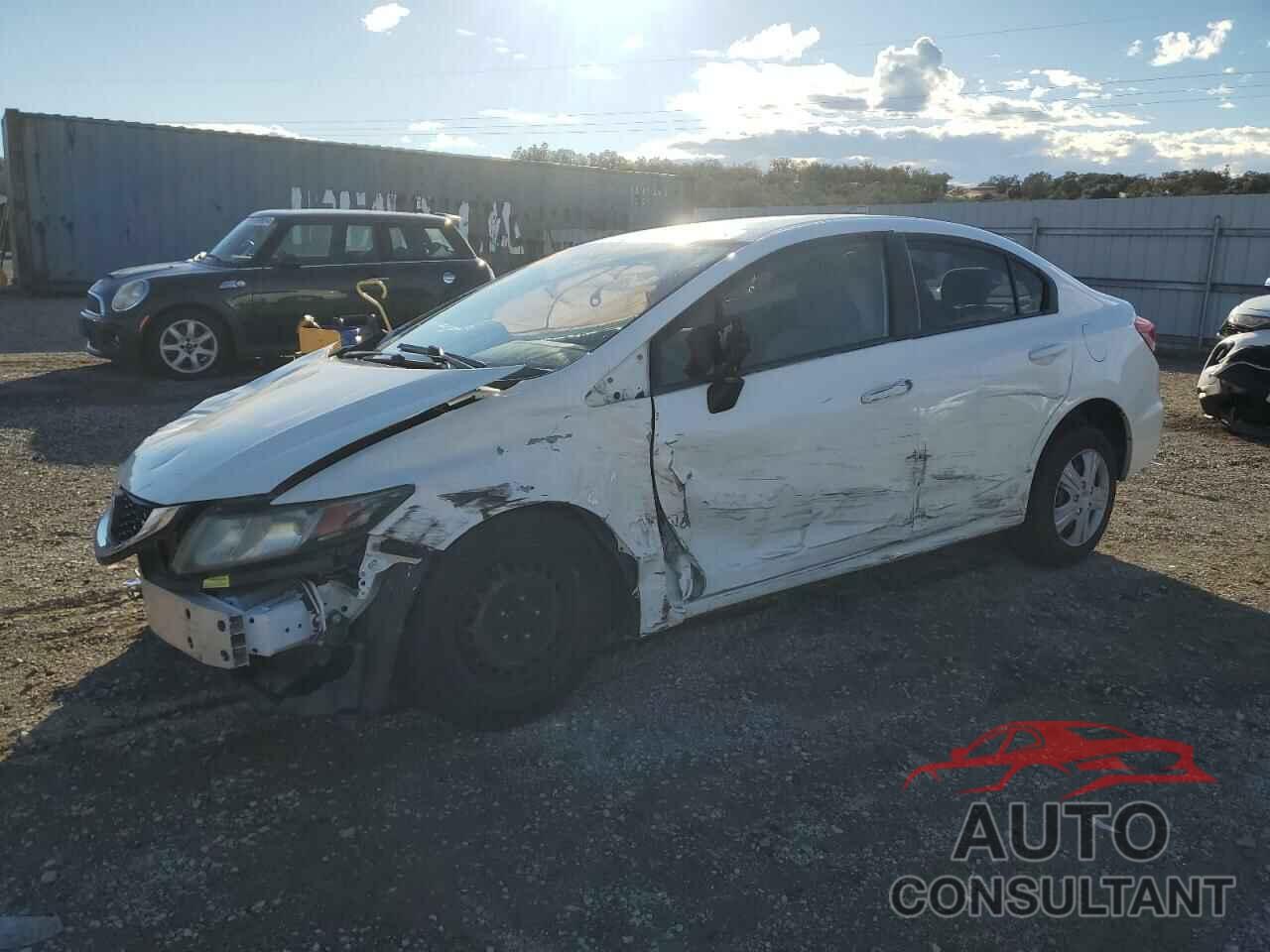 HONDA CIVIC 2013 - 19XFB2F55DE247630