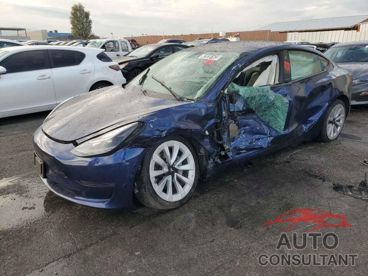 TESLA MODEL 3 2022 - 5YJ3E1EBXNF186119