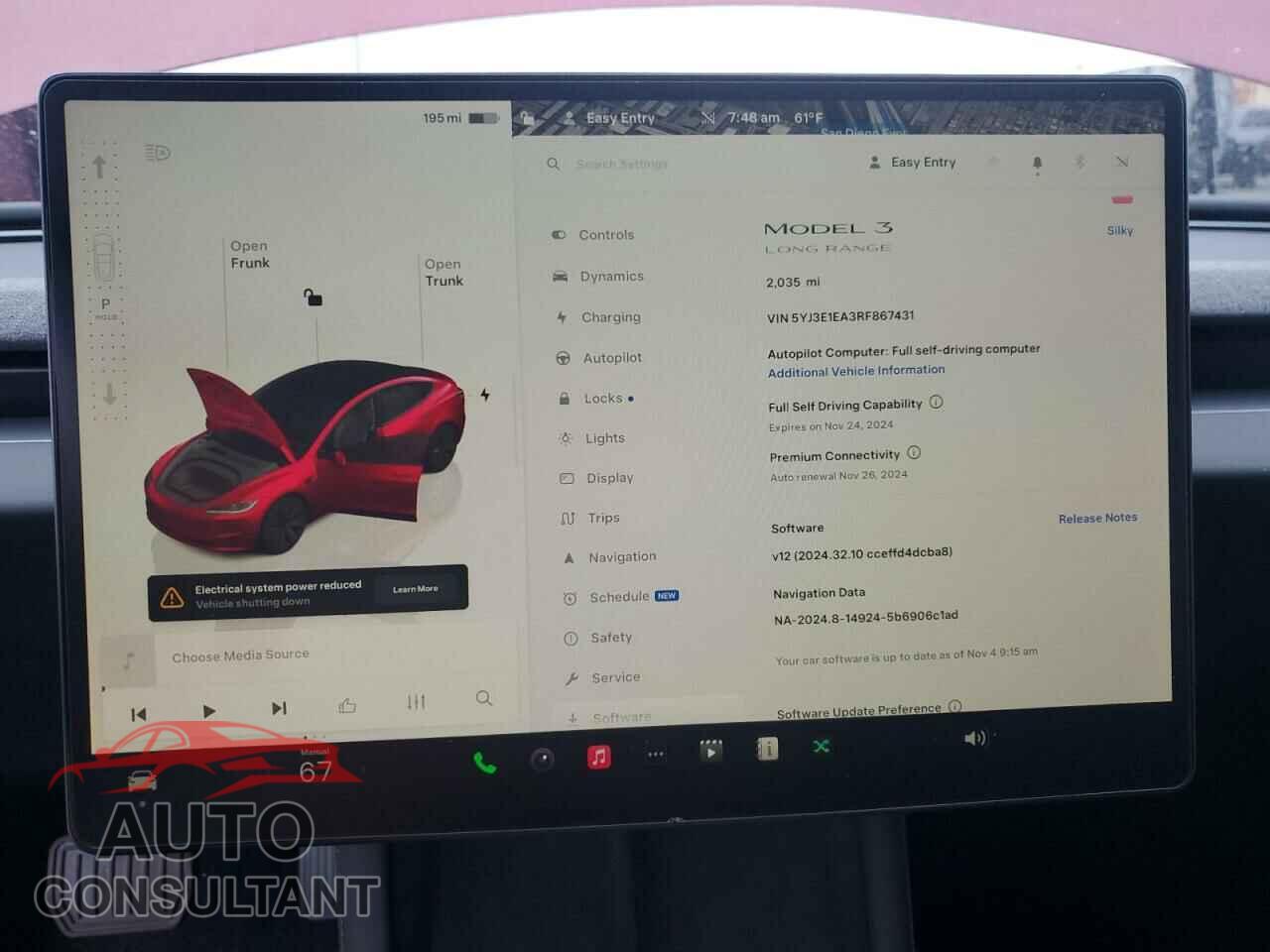 TESLA MODEL 3 2024 - 5YJ3E1EA3RF867431