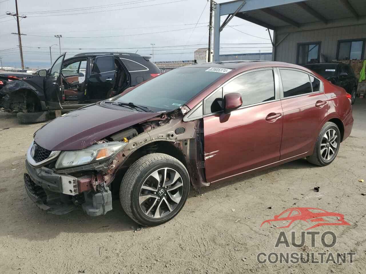 HONDA CIVIC 2013 - 19XFB2F8XDE235693