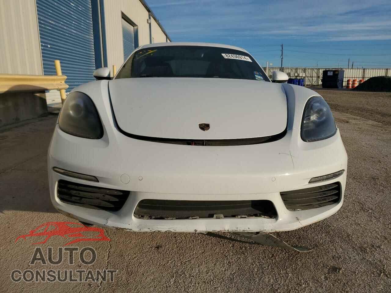 PORSCHE CAYMAN 2018 - WP0AA2A85JK262216