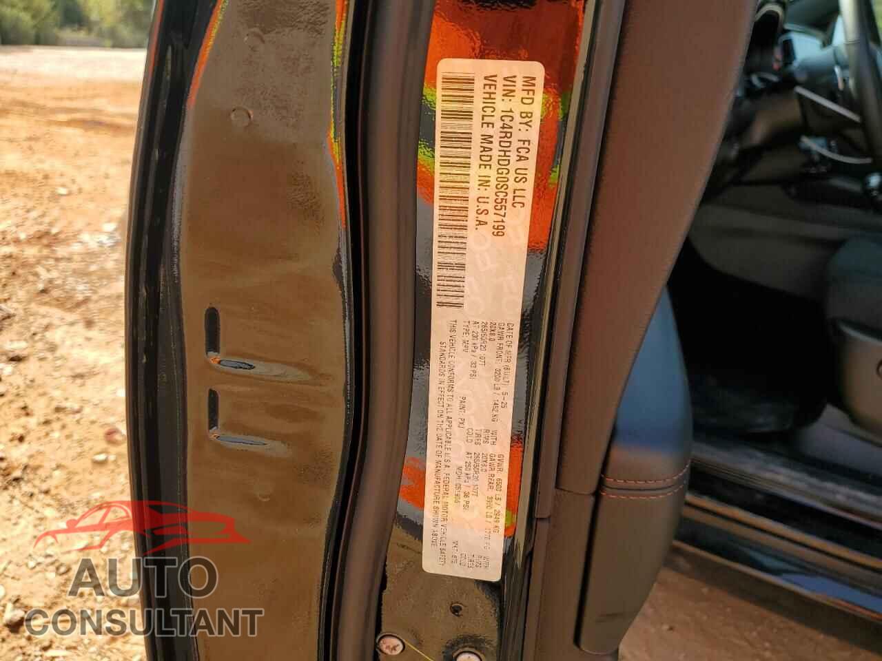 DODGE DURANGO 2025 - 1C4RDHDG0SC557199