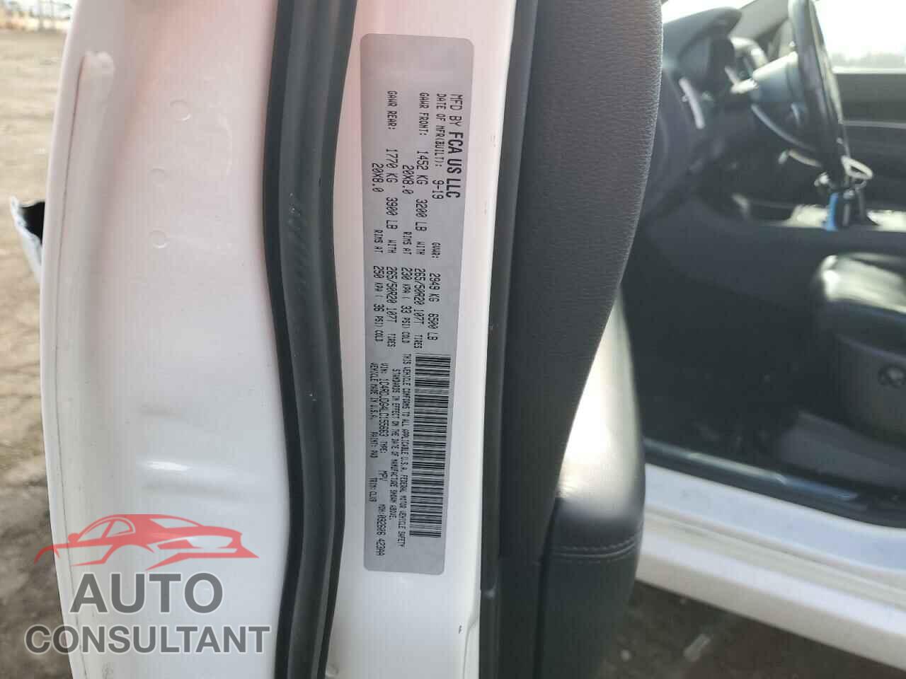 DODGE DURANGO 2020 - 1C4RDJDG4LC155663