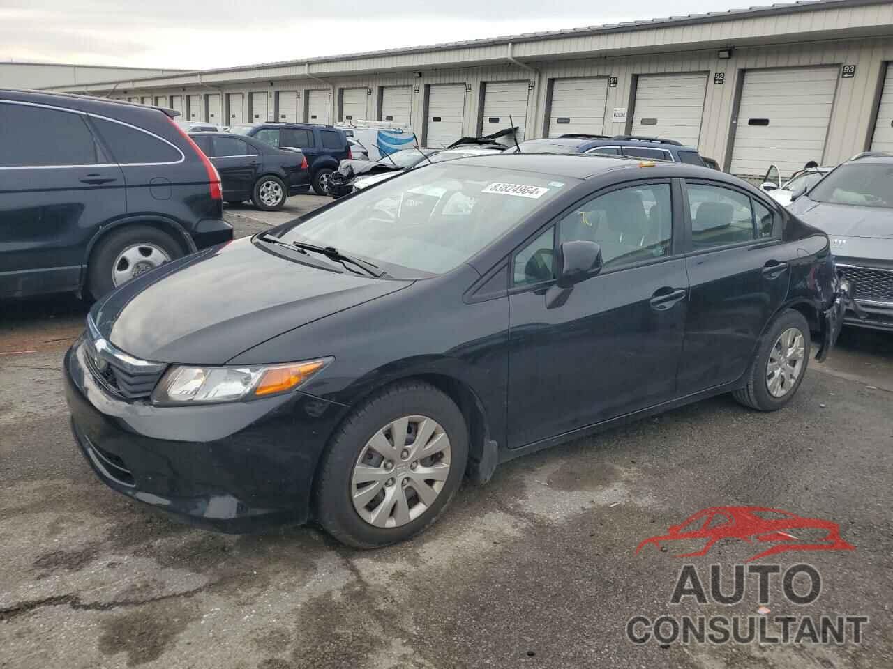 HONDA CIVIC 2012 - 19XFB2F59CE107336