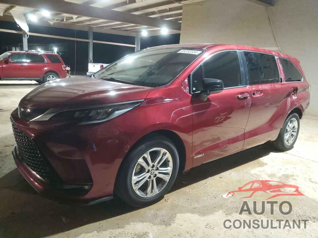 TOYOTA SIENNA 2021 - 5TDDSKFC4MS003737