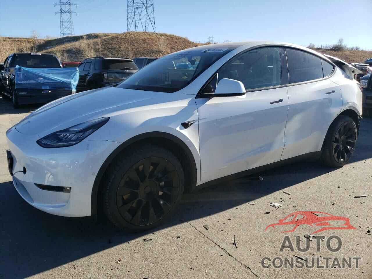 TESLA MODEL Y 2021 - 5YJYGDEE0MF185605