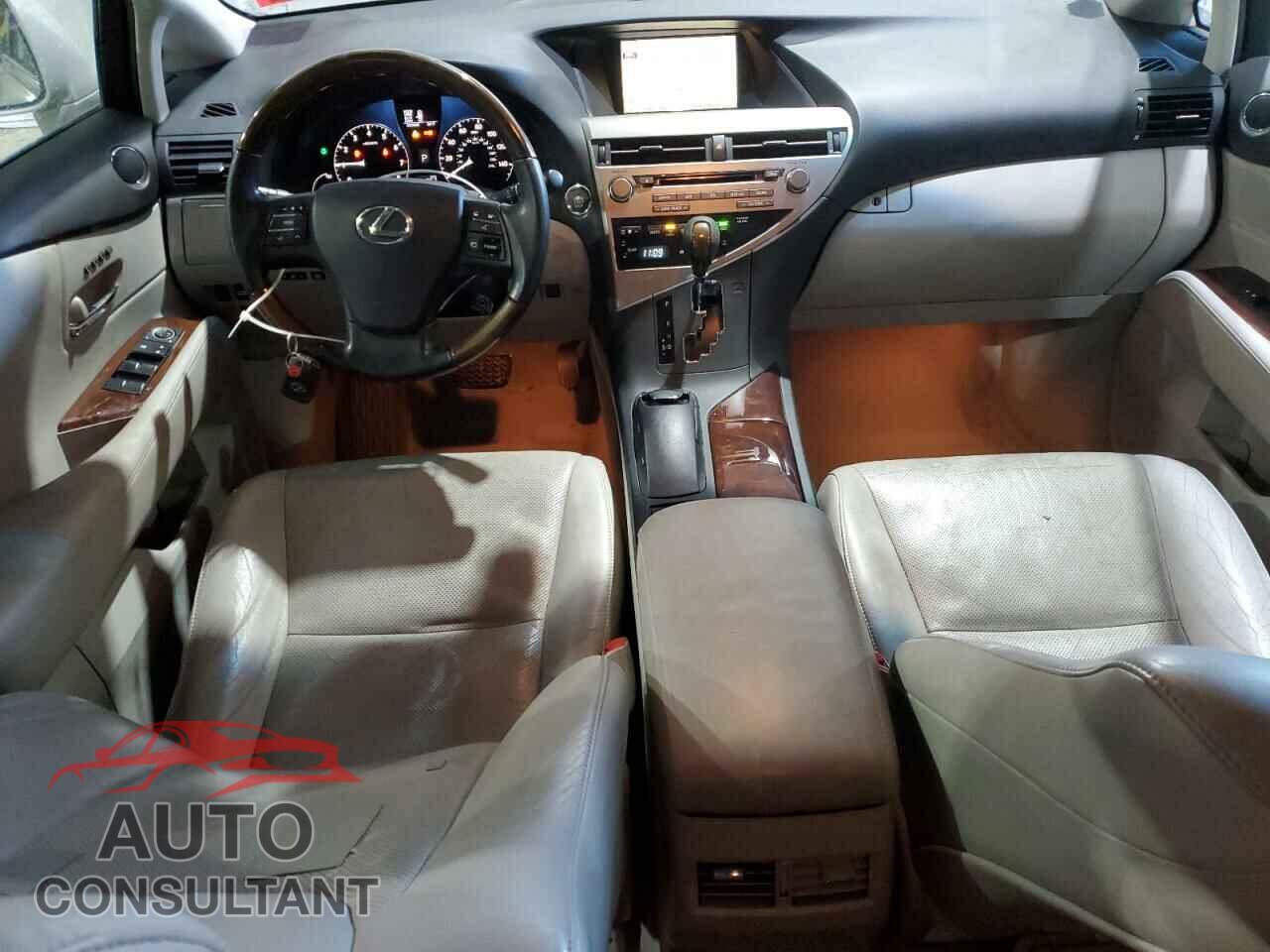 LEXUS RX350 2010 - 2T2BK1BA1AC037530