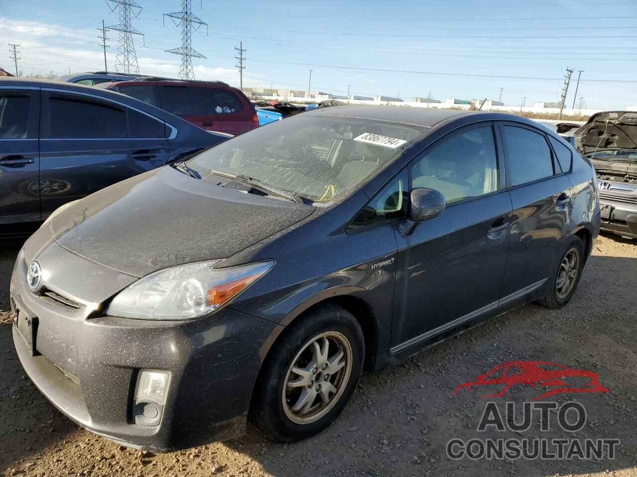 TOYOTA PRIUS 2011 - JTDKN3DU1B0299669