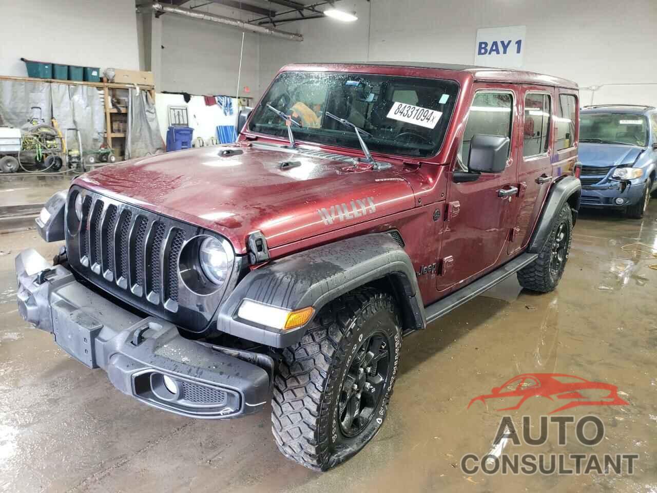 JEEP WRANGLER 2021 - 1C4HJXDN4MW630654