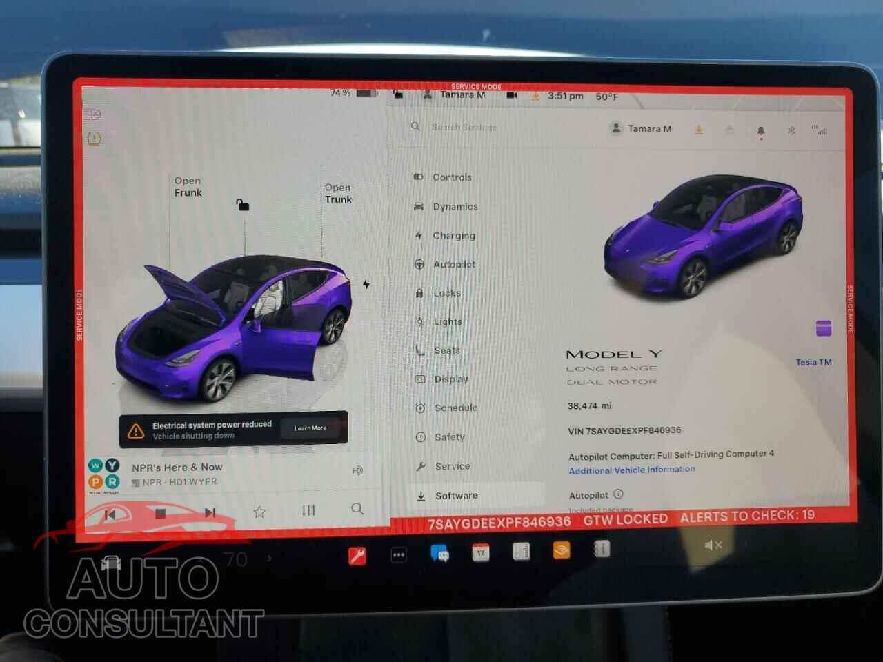 TESLA MODEL Y 2023 - 7SAYGDEEXPF846936