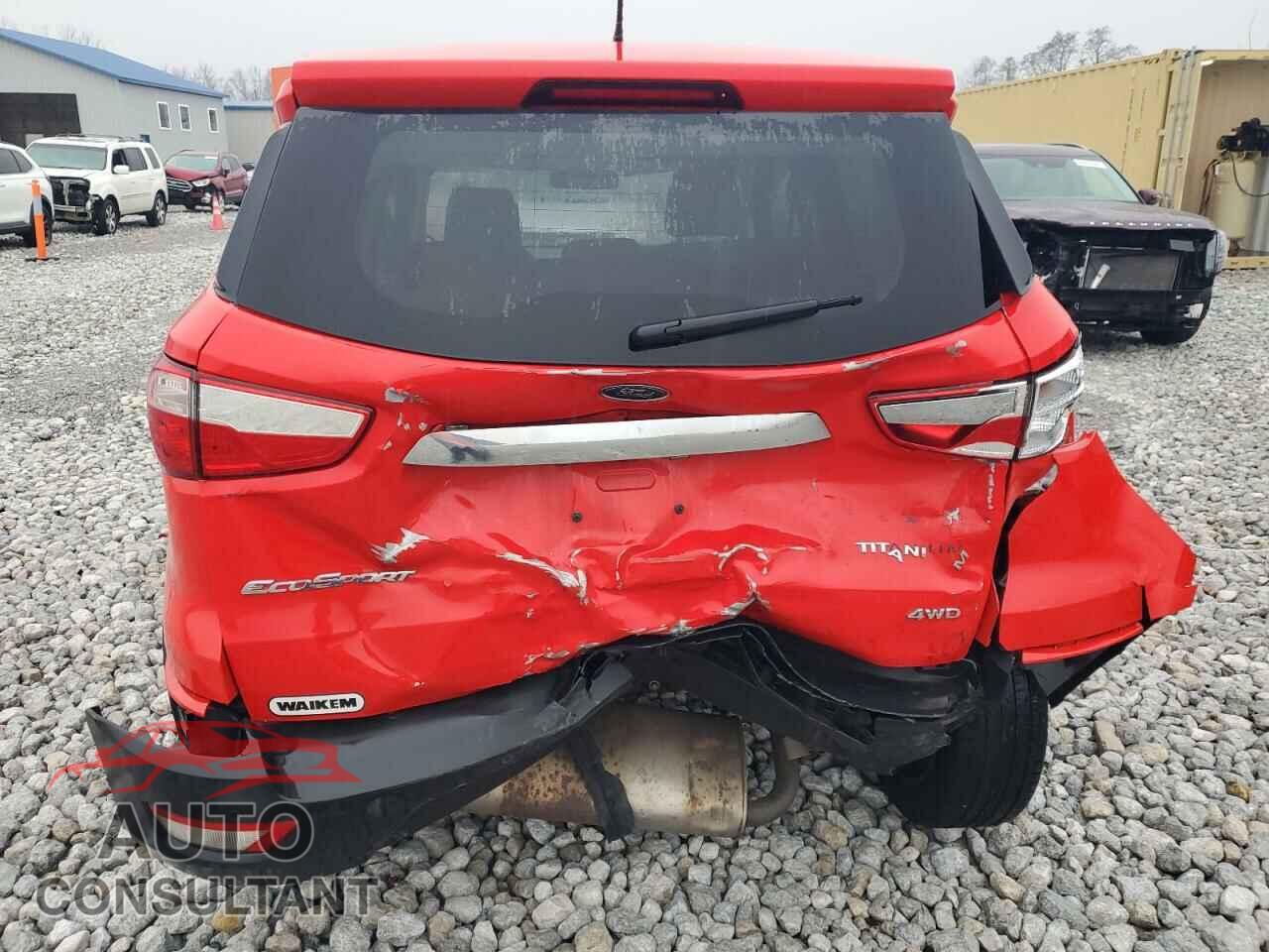 FORD ECOSPORT 2019 - MAJ6S3KL9KC271143