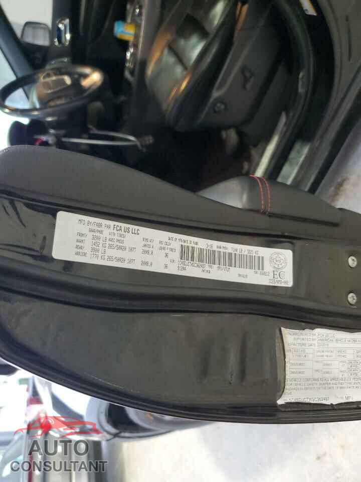 DODGE DURANGO 2016 - 1C4SDJCTXGC362497