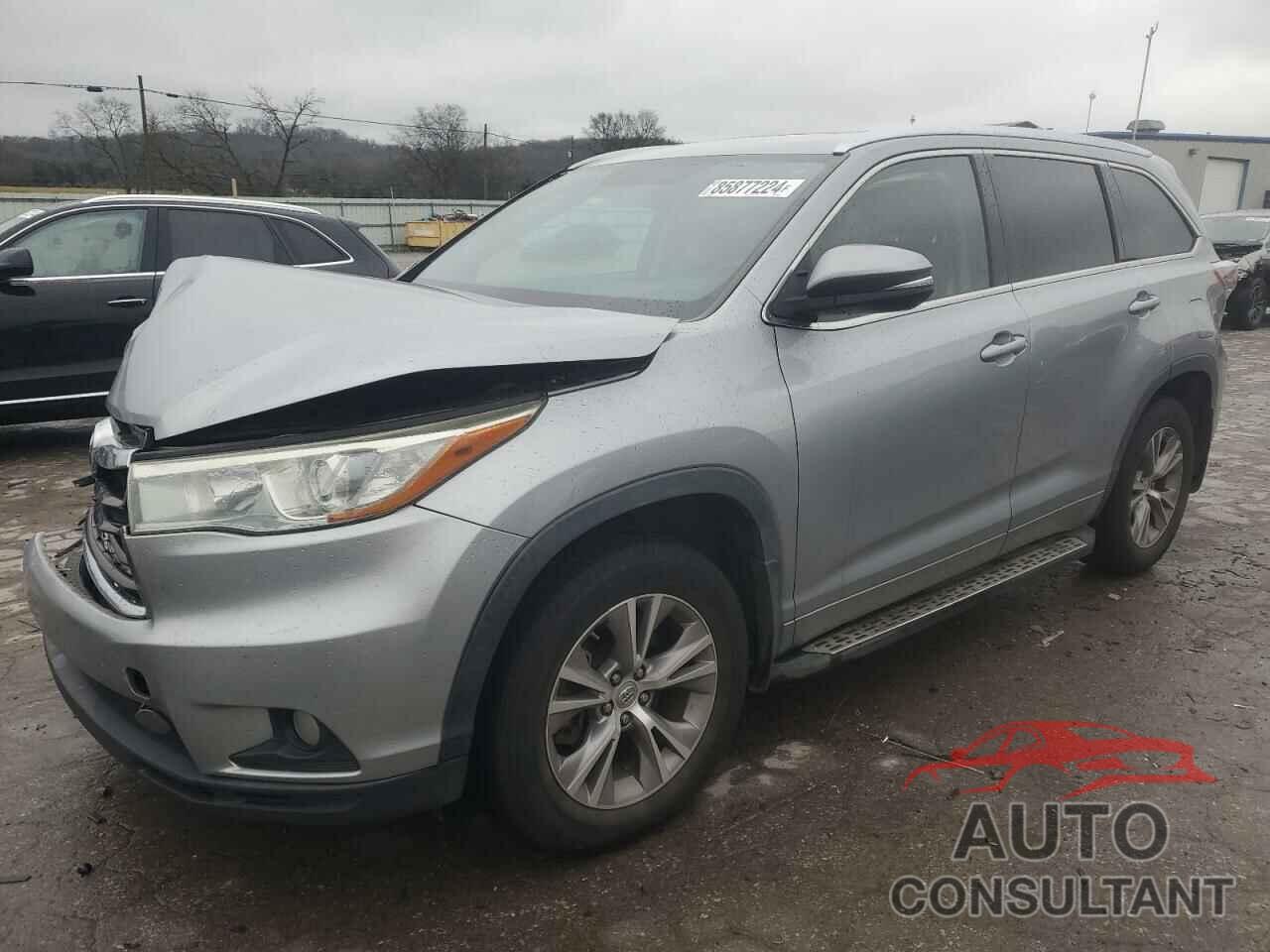 TOYOTA HIGHLANDER 2015 - 5TDKKRFH6FS052341