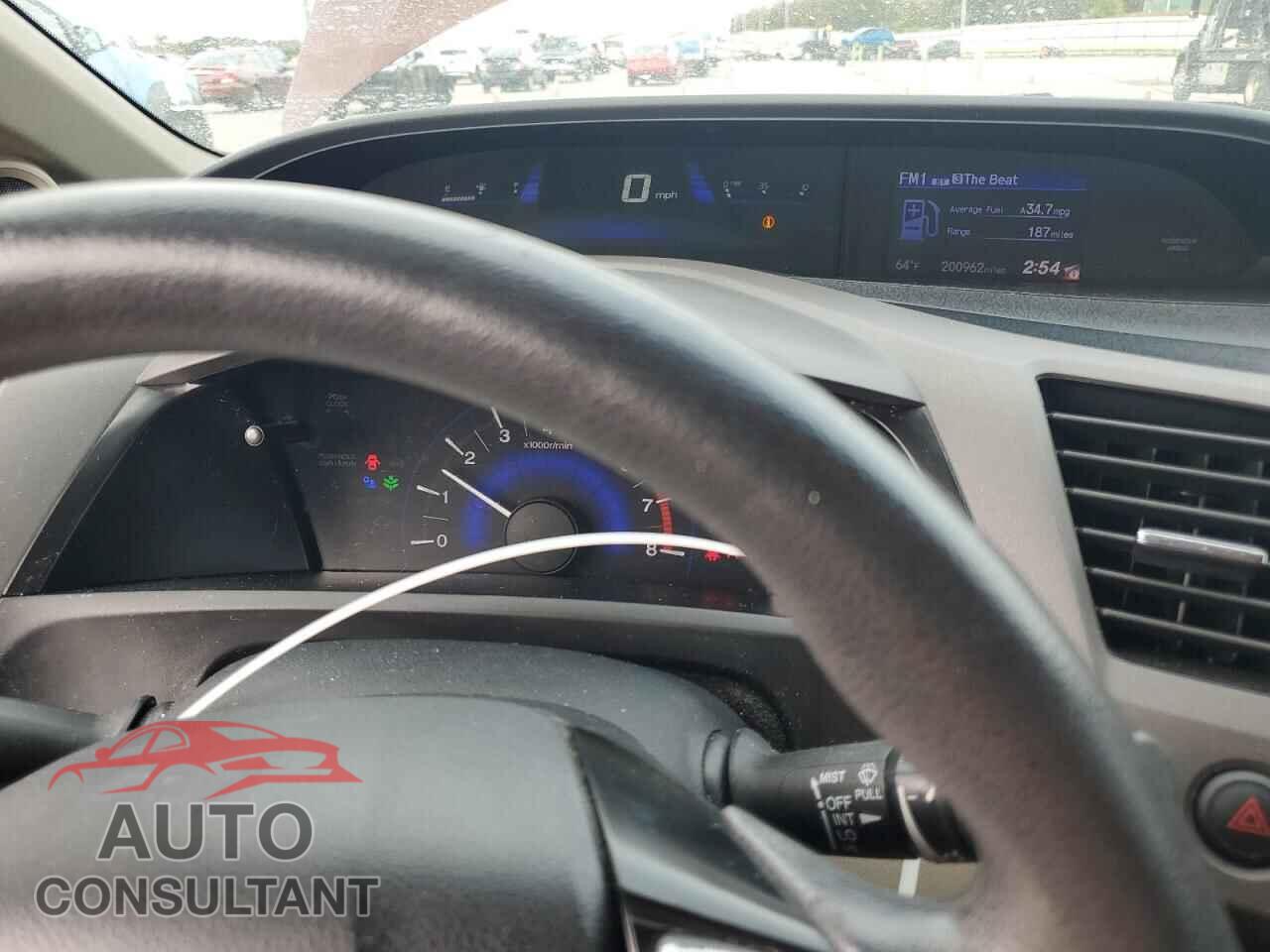 HONDA CIVIC 2012 - 19XFB2F82CE035972