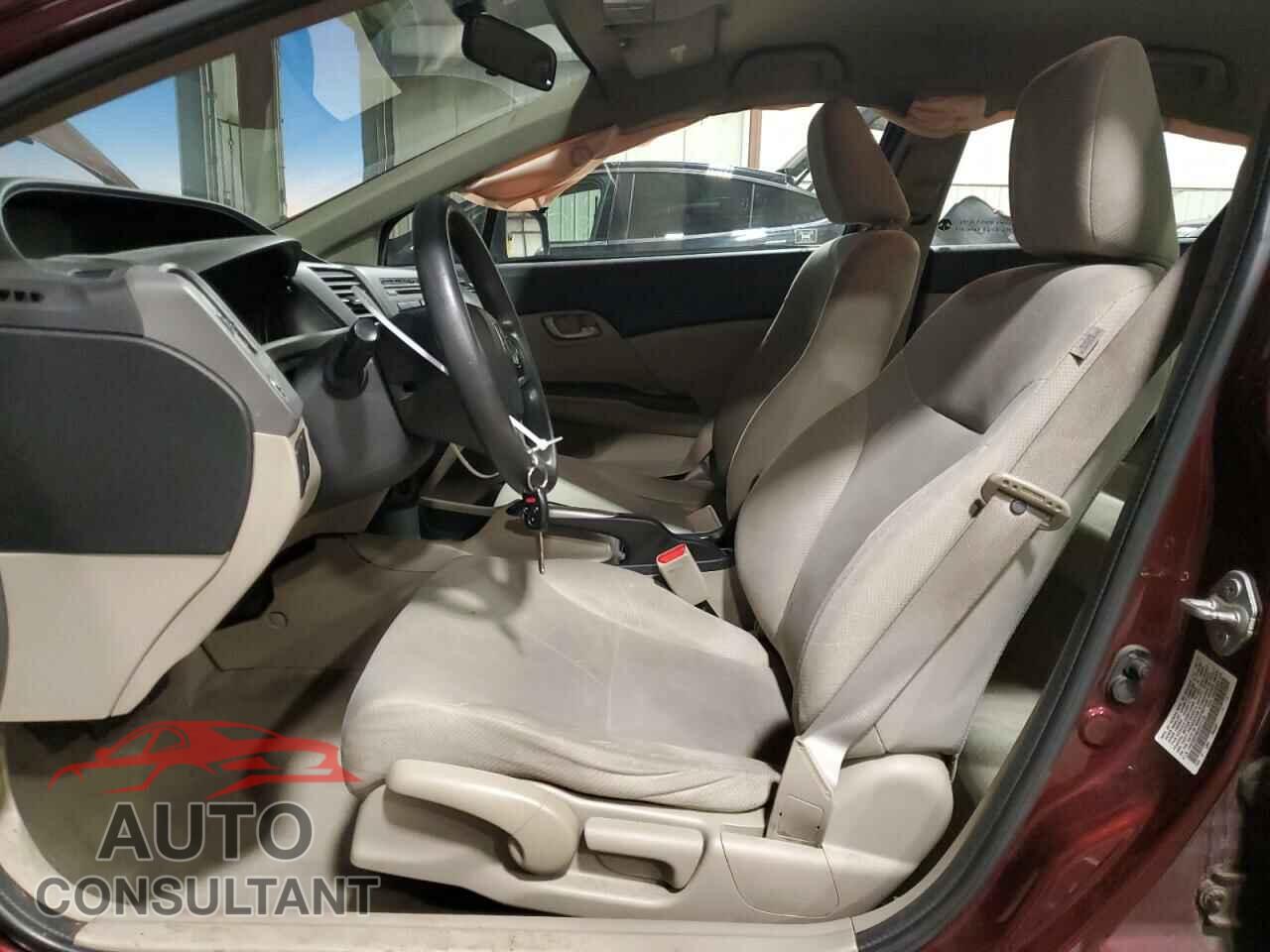 HONDA CIVIC 2012 - 19XFB2F56CE377110