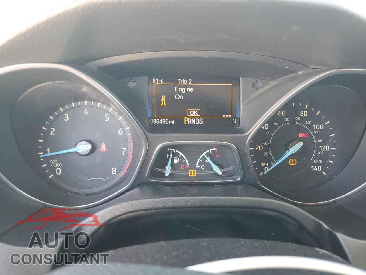 FORD FOCUS 2017 - 1FADP3M2XHL224905