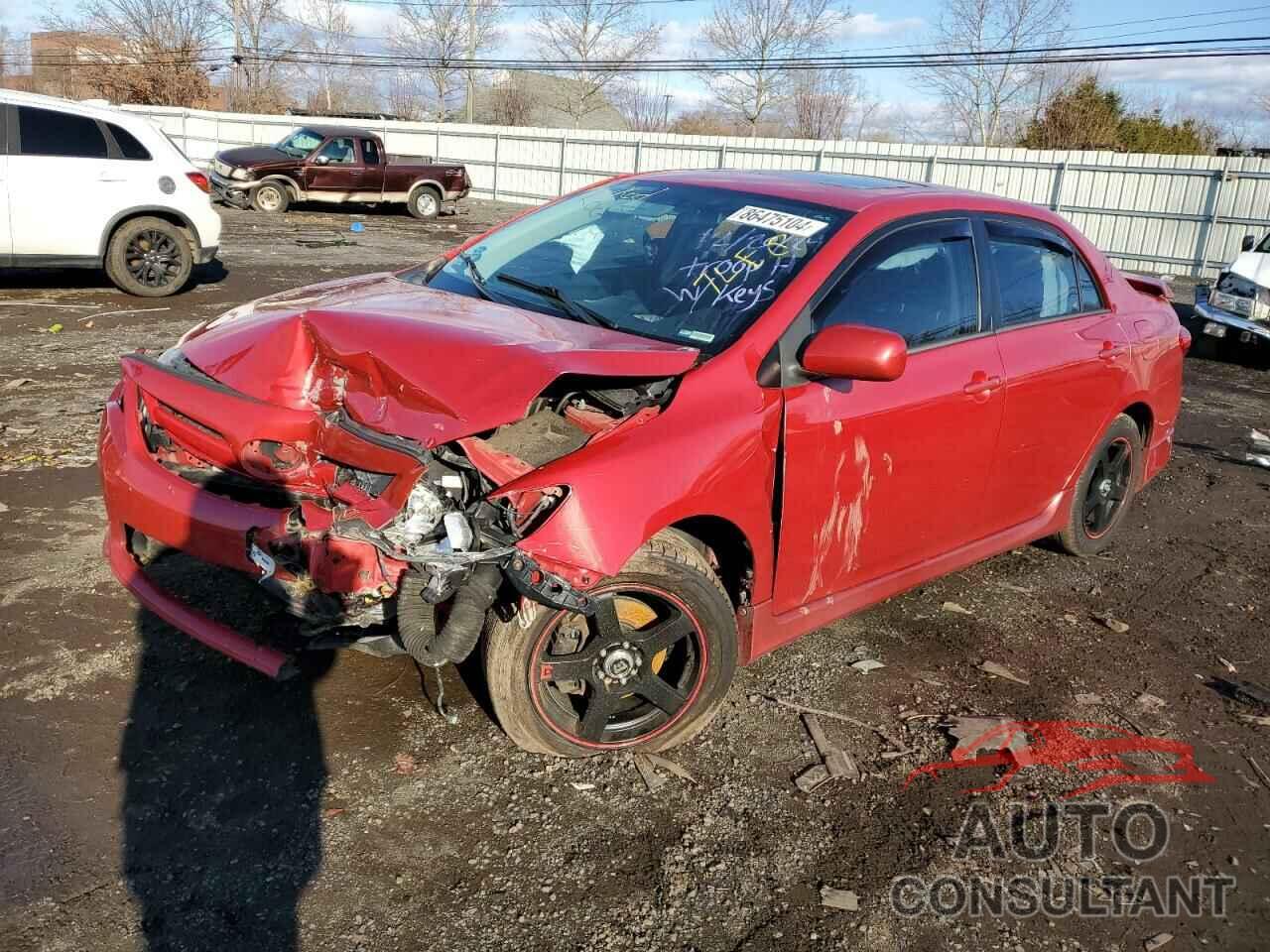 TOYOTA COROLLA 2012 - 2T1BU4EE3CC890769