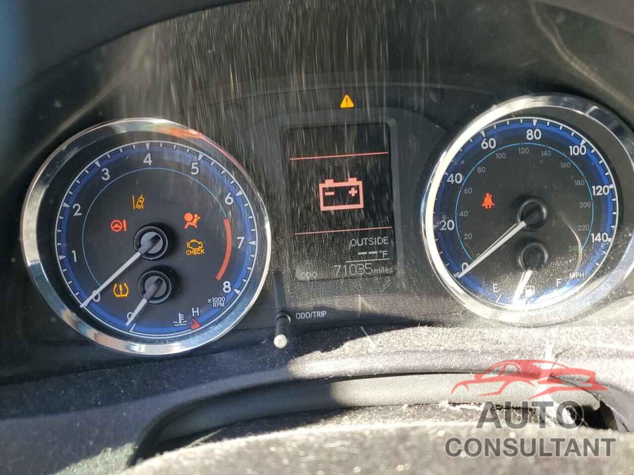 TOYOTA COROLLA 2017 - 2T1BURHE6HC821557