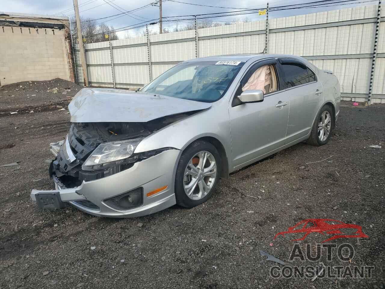 FORD FUSION 2012 - 3FAHP0HA1CR347584