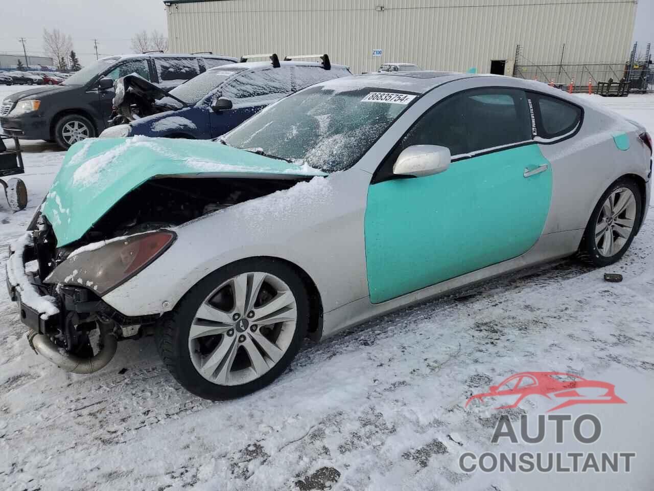 HYUNDAI GENESIS 2010 - KMHHT6KD4AU023588