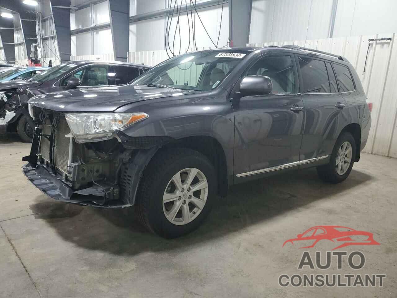 TOYOTA HIGHLANDER 2012 - 5TDBK3EH0CS169181