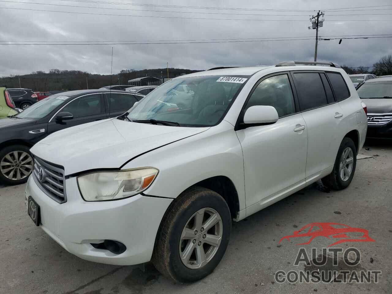 TOYOTA HIGHLANDER 2009 - JTEDS41A692092528