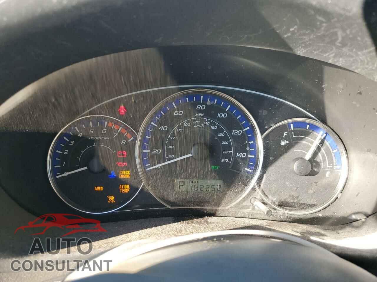 SUBARU FORESTER 2010 - JF2SH6BC4AH778043