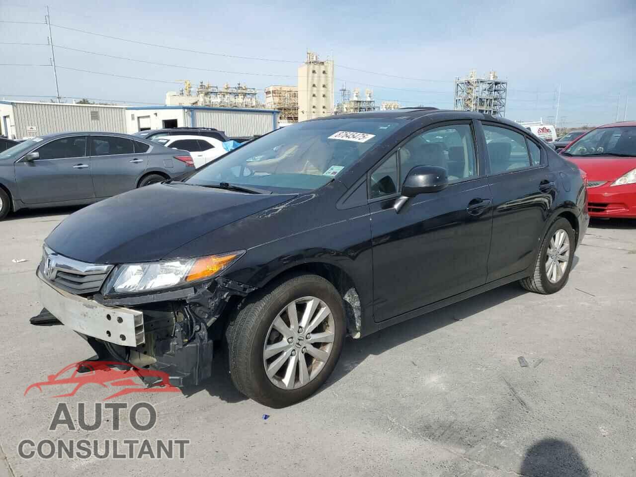 HONDA CIVIC 2012 - 2HGFB2F9XCH545663