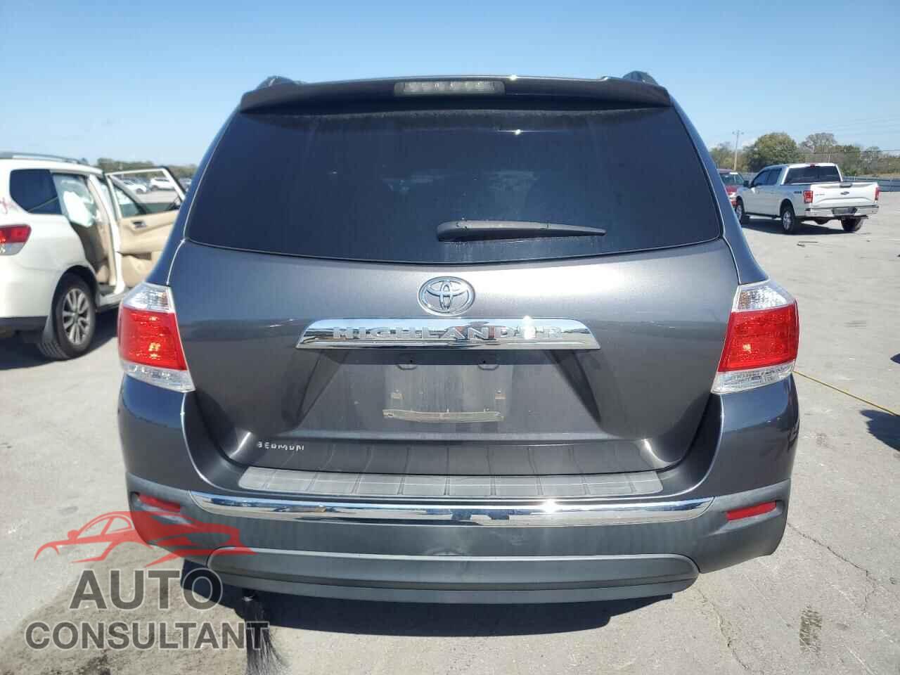 TOYOTA HIGHLANDER 2012 - 5TDZA3EH4CS018085