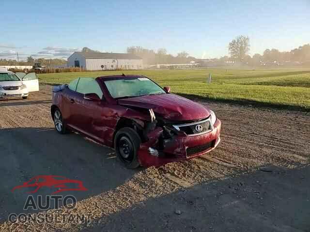 LEXUS IS 2013 - JTHFF2C27D2527933