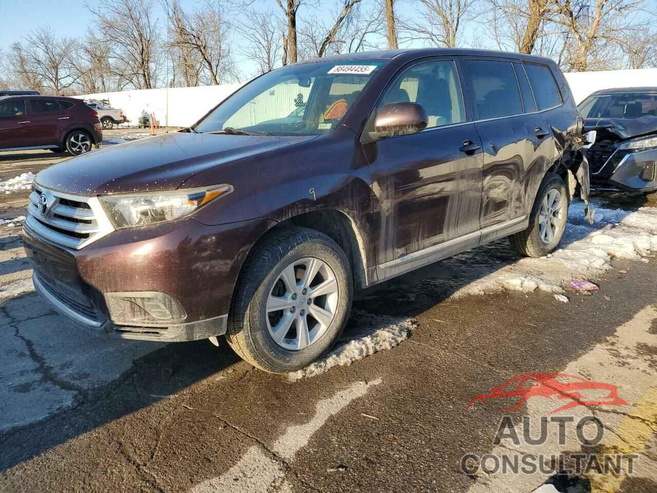 TOYOTA HIGHLANDER 2011 - 5TDBK3EH3BS088545