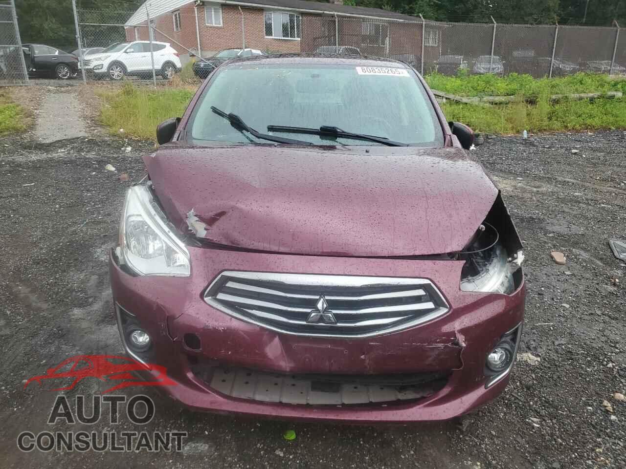 MITSUBISHI MIRAGE 2017 - ML32F4FJ2HHF14921