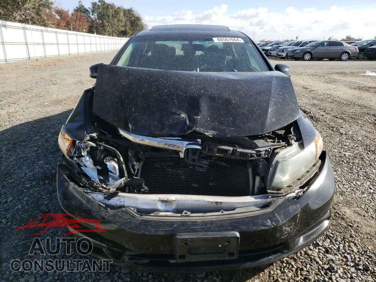 HONDA CIVIC 2012 - 2HGFB2F98CH580220