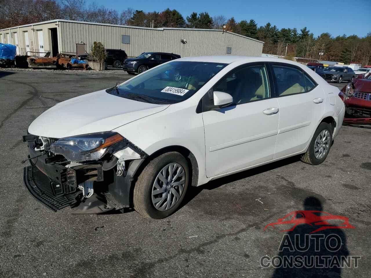 TOYOTA COROLLA 2018 - 2T1BURHE2JC089997