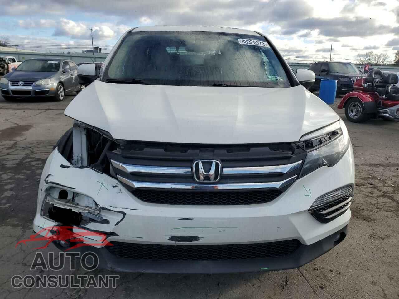 HONDA PILOT 2017 - 5FNYF6H59HB002704