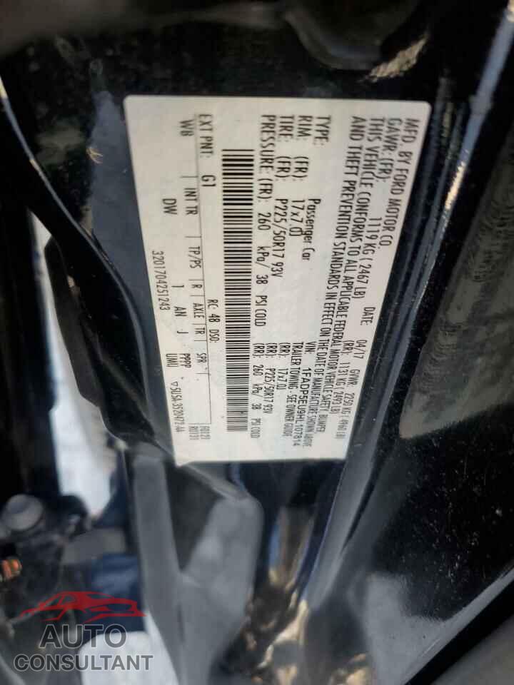 FORD CMAX 2017 - 1FADP5EU9HL107814
