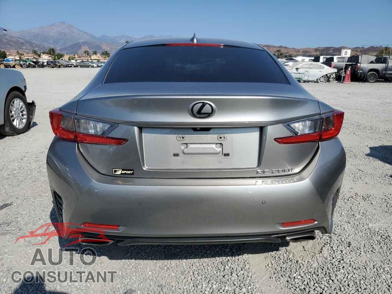 LEXUS RC 2017 - JTHHA5BCXH5007202
