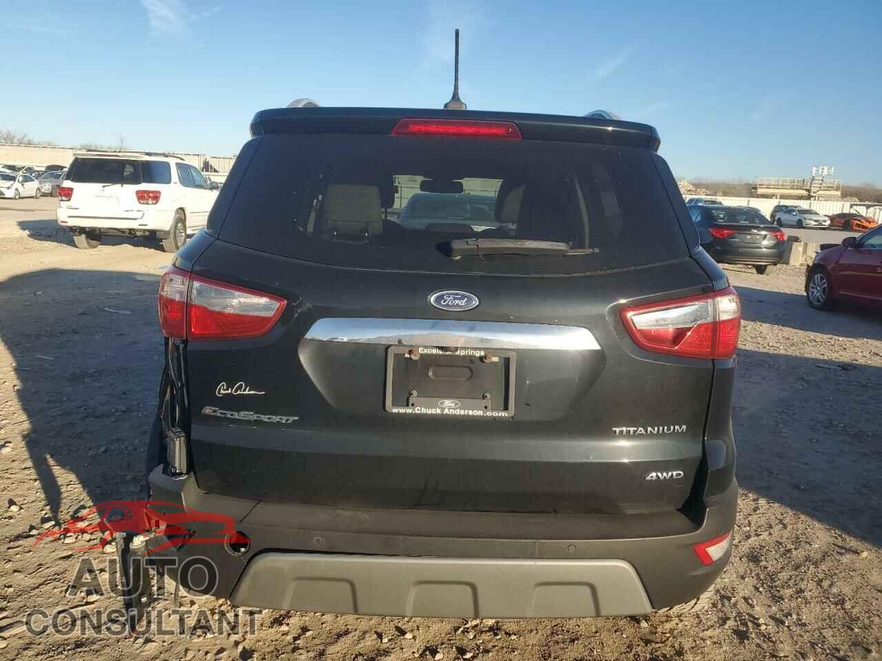FORD ECOSPORT 2019 - MAJ6S3KLXKC292762