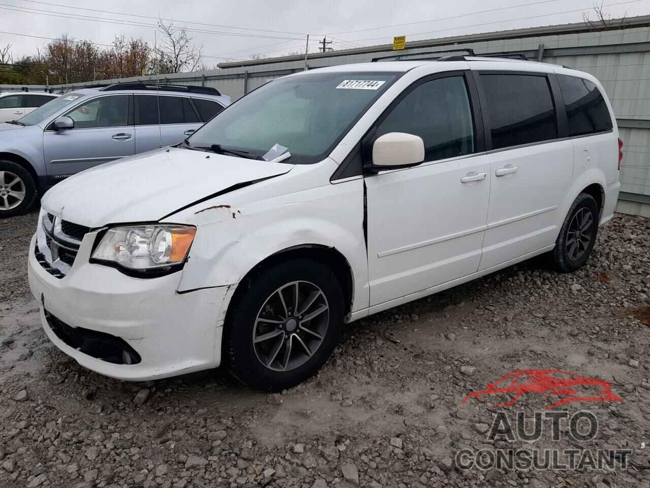 DODGE CARAVAN 2017 - 2C4RDGCG7HR733600