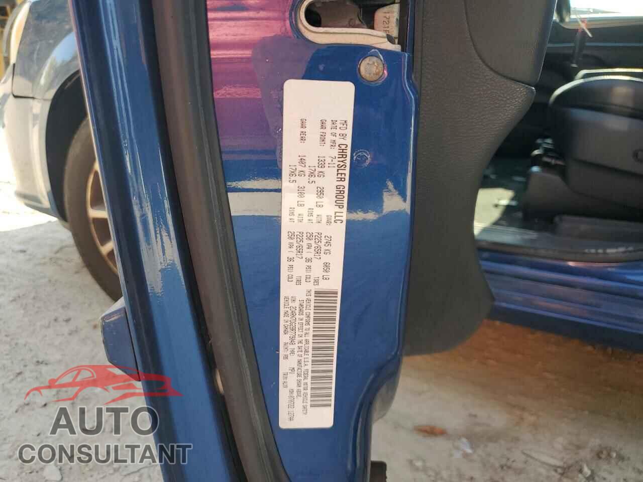 DODGE CARAVAN 2011 - 2D4RN7DG2BR779048