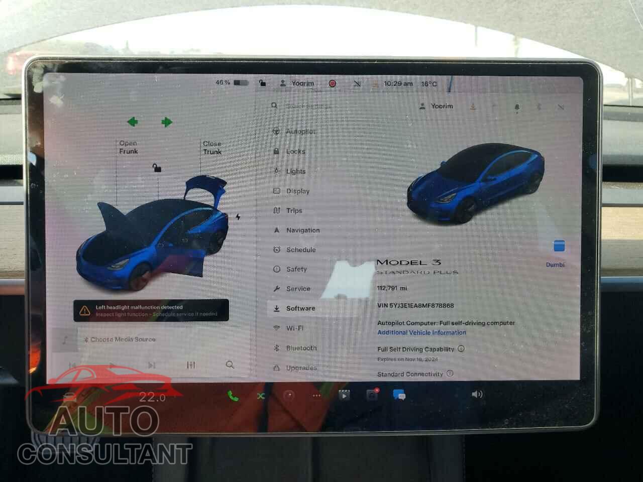 TESLA MODEL 3 2021 - 5YJ3E1EA8MF878868
