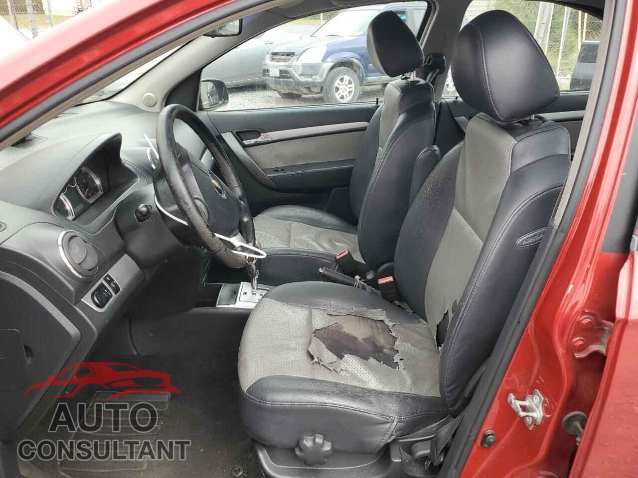 CHEVROLET AVEO 2011 - KL1TG5DE2BB192032