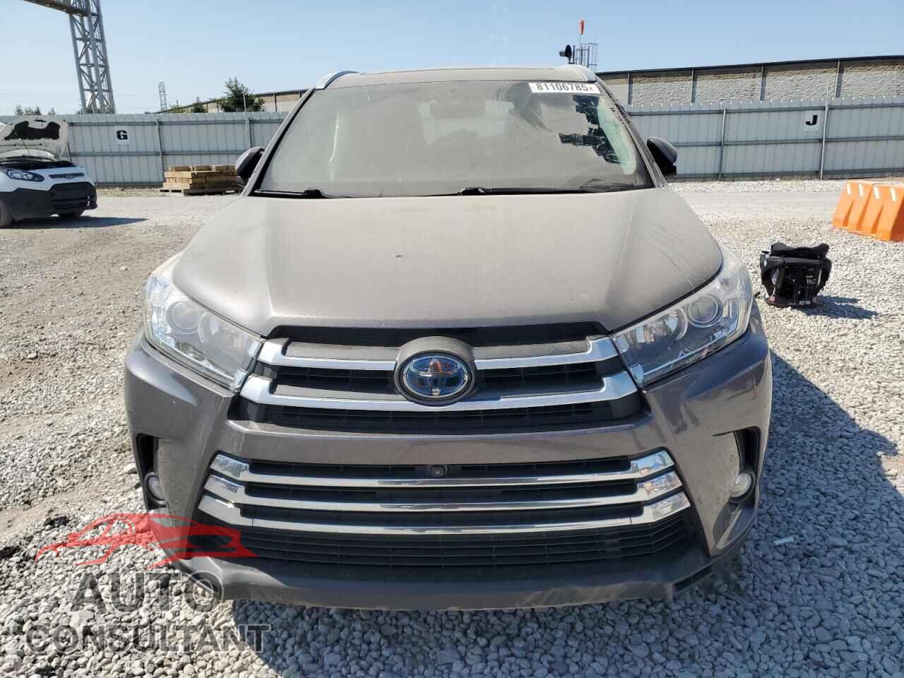 TOYOTA HIGHLANDER 2017 - 5TDDGRFH3HS025384