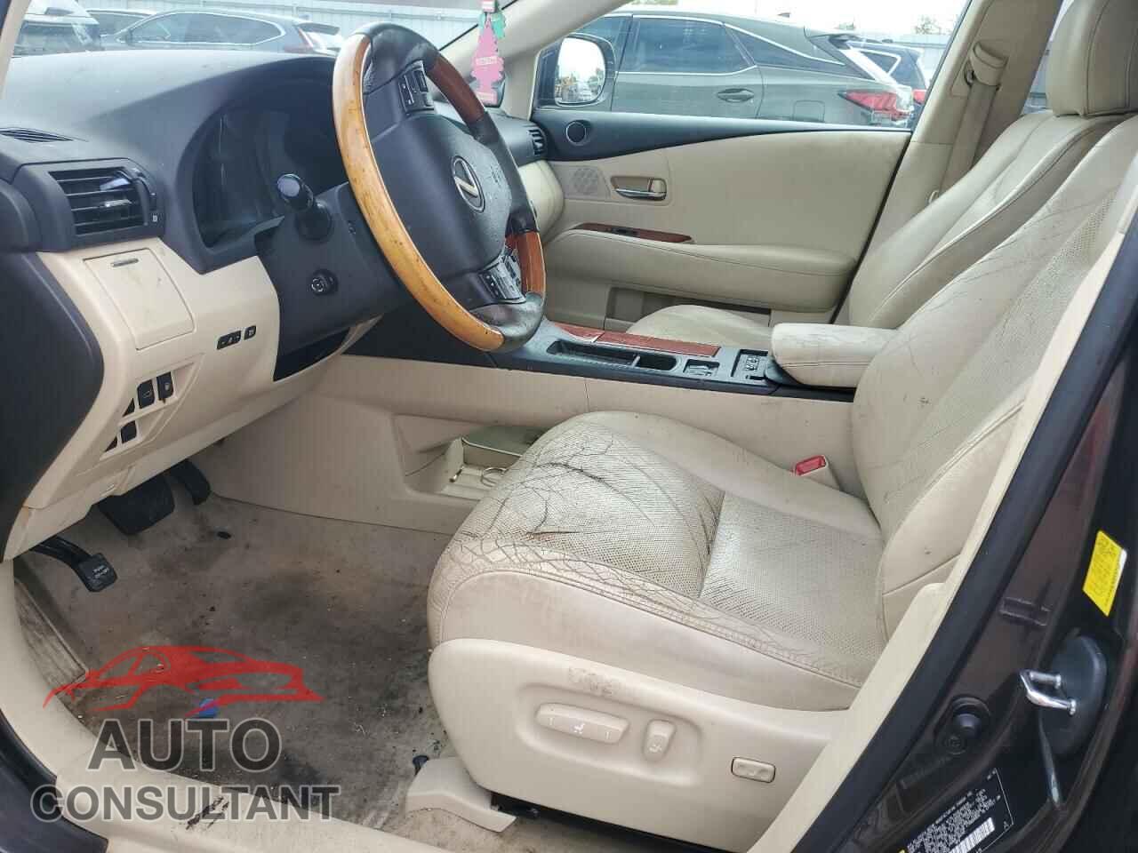 LEXUS RX350 2010 - 2T2BK1BA2AC077549