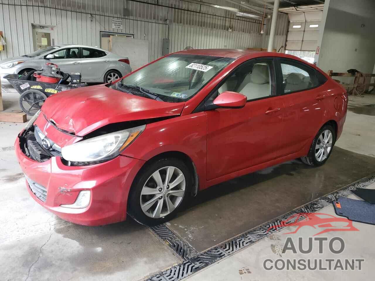 HYUNDAI ACCENT 2012 - KMHCU4AEXCU080449